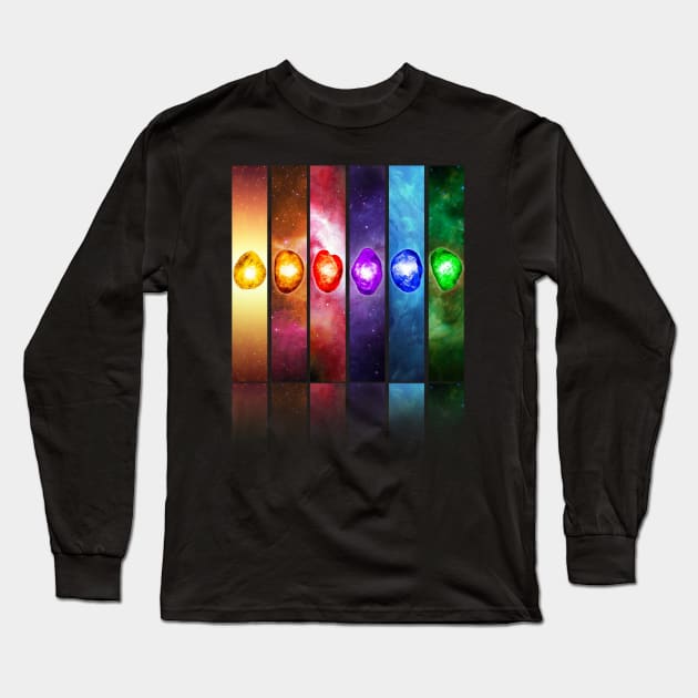 Infinity Stones Infinity Stones Long Sleeve T Shirt TeePublic